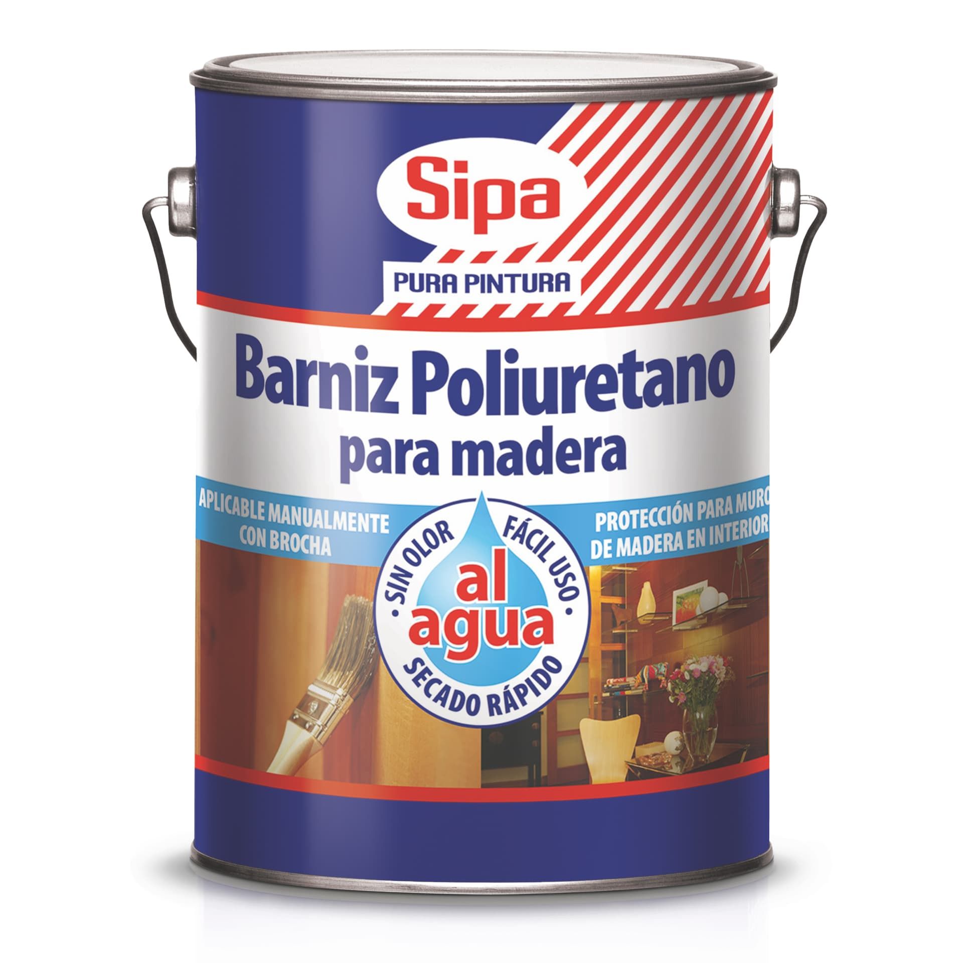 Mundo Pintura - BARNIZ POLIURETANO AL AGUA INCOLORO 3LT